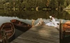 Forest resort – Overnight stay in a cottage with breakfast + boat and SUP rental