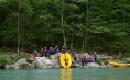 Rafting on the Soča river with canyoning for one person