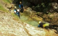 Rafting on the Soča river with canyoning for one person