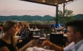 Gastronomisches Erlebnis mit Blick auf den Hügel von Zagorje in der Villa Magdalena