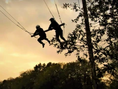 Adrenaline Park Medulin &ndash; a large polygon, an even bigger Zip line and a giant swing