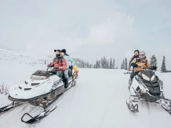 Snowmobile ride (1h)