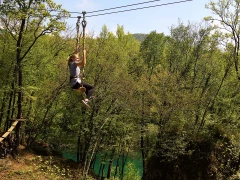Exciting adventure for 2 people in SOČA FUN PARK