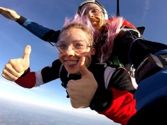 Skydive Ljubljana – Tandemsprung mit externer Kamera für 1 Person