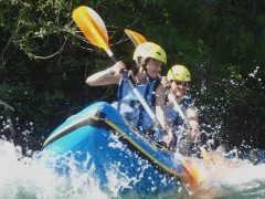 Rafting on the Sava River for two people