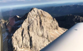Let avionom iznad Triglava, Bleda i Kamni&scaron;kih Alpa