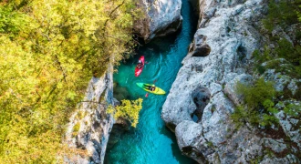 Soča Splash &ndash; Open kayaking on the Soča River