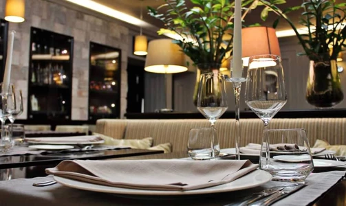 Dinner at the Michelin-recommended Kaštel restaurant