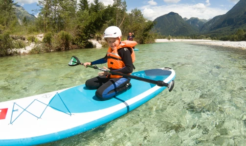 Bovec Paddleboarding - SUP-Auslug zum Raibler See