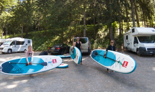 Bovec Paddleboarding - SUP-Auslug zum Raibler See