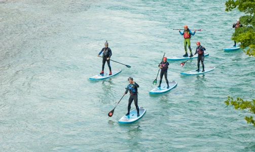 Bovec Paddleboarding - SUP-Auslug zum Raibler See