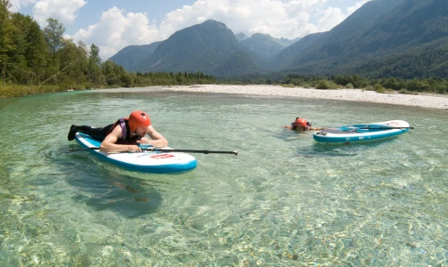 Bovec Paddleboarding - SUP-Auslug zum Raibler See