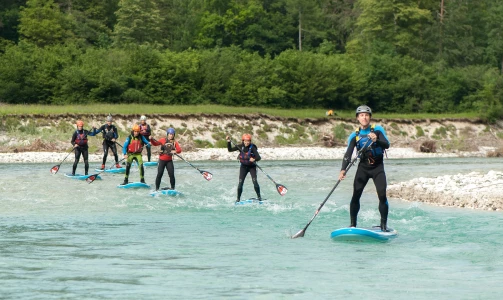 Bovec Paddleboarding - SUP-Auslug zum Raibler See
