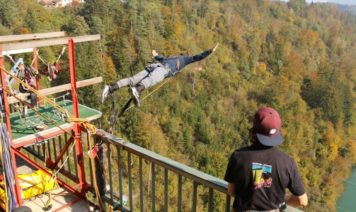 Adrenalinski bungee jumping u Austriji