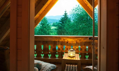 Glamping Savinja - Nočitev v hiški za 3 osebe