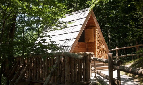 Glamping Savinja - Nočitev v hiški za 3 osebe
