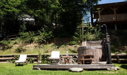Glamping Savinja - Nočitev v hiški za 3 osebe