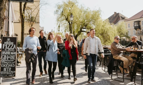 Wine Tasting Ljubljana - Kulinarischer Spaziergang durch Ljubljana für 1 Person