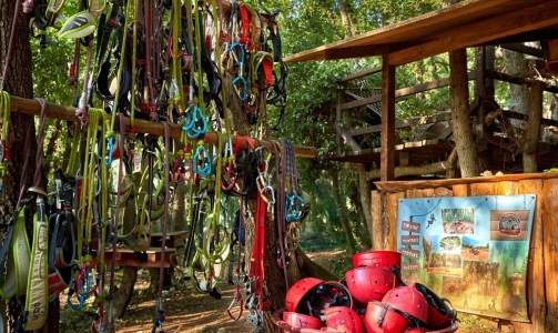 Adrenaline Park Medulin – velik poligon, še večji zipline in velikanska gugalnica