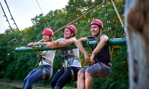 Adrenaline Park Medulin – velik poligon, še večji zipline in velikanska gugalnica
