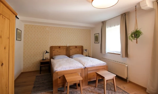 Kmetija Želinc – Übernachtung mit Frühstück im Zimmer mit französischem Bett