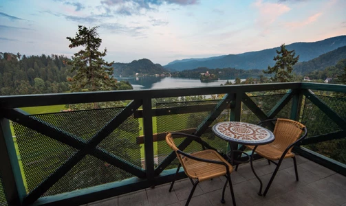 Hotel Triglav Bled - Übernachtung mit Frühstück und Gourmet-Abendessen am Bleder See