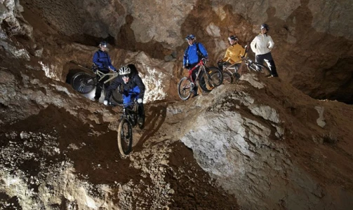 Mine tour by bike for 4 people