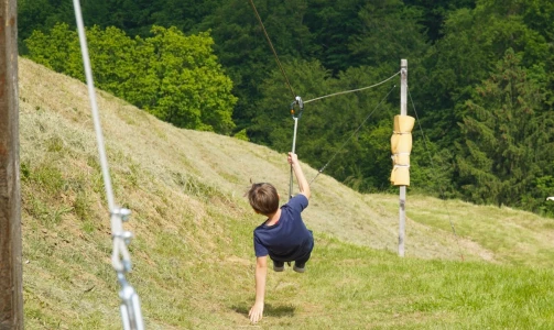 Zipline Maribor - Spuštanje po sajli za roditelje i djecu