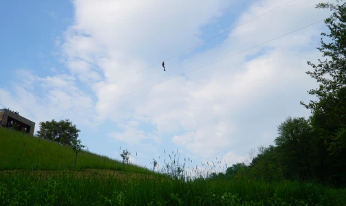 Zipline Maribor - Spuštanje po sajli za roditelje i djecu