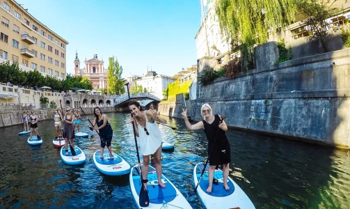 Supanje Bananaway - Sup izlet po Sloveniji