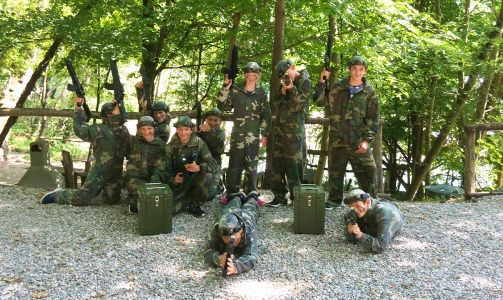 Dinamična LASER TAG bitka uz rijeku Soču