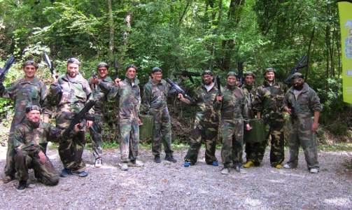 Dinamična LASER TAG bitka uz rijeku Soču