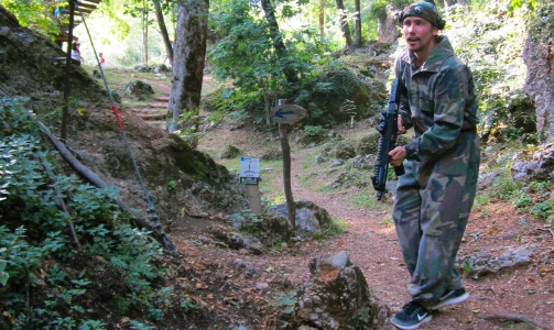 Dinamična LASER TAG bitka uz rijeku Soču