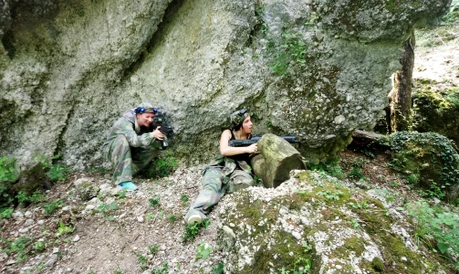 Dinamična LASER TAG bitka uz rijeku Soču