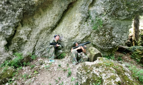 Dinamična LASER TAG bitka uz rijeku Soču