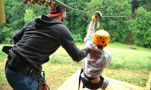 Zipline Maribor - Spust po čeličnoj sajli za četiri osobe