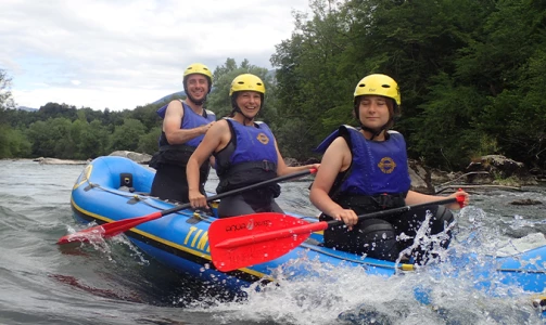 Rafting on the Sava River for two people