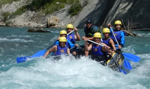 Rafting on the Sava River for two people