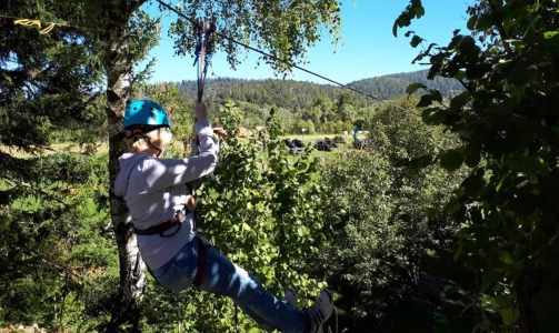 Adrenalinski poligon i zipline u zabavnom adrenalinskom parku