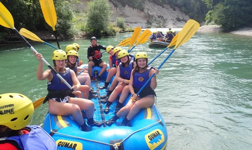 Tinaraft – Rafting down the Sava River
